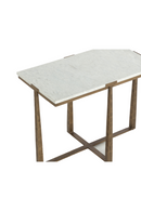 Rectangular White Marble Side Table | Splendido Cowell | Oroatrade.com