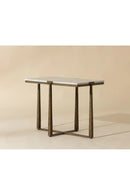 Rectangular White Marble Side Table | Splendido Cowell | Oroatrade.com