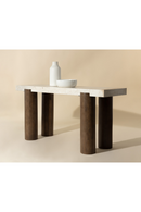 Cream Breccia Marble Console Table | Splendido Ardi | Oroa.com