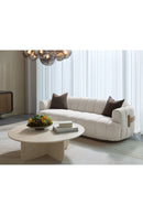 Channeled Cream Sofa | Splendido Tadeo | Oroa.com