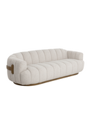 Channeled Cream Sofa | Splendido Tadeo | Oroa.com