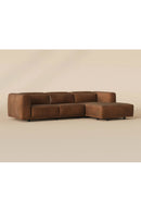 Brown Leather Chaise Sofa | Splendido Beau | Oroa.com