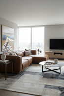 Brown Leather Chaise Sofa | Splendido Beau | Oroa.com