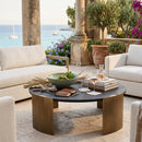 Round Concrete Indoor/Outdoor Coffee Table | Splendido Gallus