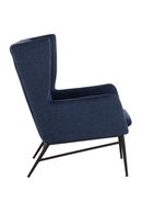 Blue Wingback Lounge Chair | Splendido Kasen | Oroa.com
