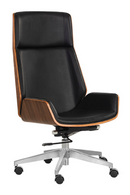 High-back Leather Look Office Chair | Splendido Rhett | Oroa.com