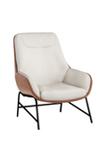 Hospitality furniture - Leather Exterior Lounge Chair - www.oroatrade.com