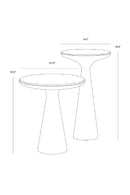 Bronze Base Nesting End Tables (2) | Splendido Chizu | Oroa.com