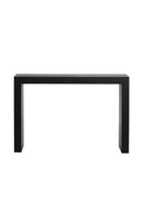 Black Minimalist Indoor/Outdoor Console Table | Splendido Axle | Oroa.com