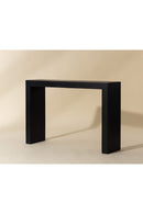 Black Minimalist Indoor/Outdoor Console Table | Splendido Axle | Oroa.com