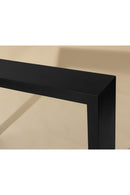 Black Minimalist Indoor/Outdoor Console Table | Splendido Axle | Oroa.com