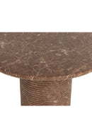 Round Indoor/Outdoor Marble Effect Dining Table | Splendido Riva | Oroa.com