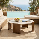 Round Concrete Indoor/Outdoor Coffee Table | Splendido Gallus