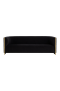 Gold Inlay Curved Sofa | Splendido Larron | Oroa.com