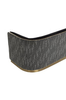 Gold Inlay Curved Sofa | Splendido Larron | Oroa.com