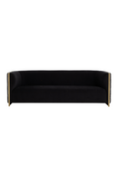Gold Inlay Curved Sofa | Splendido Larron | Oroa.com