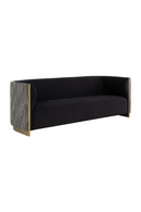 Gold Inlay Curved Sofa | Splendido Larron | Oroa.com