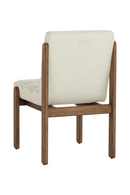 Channeled White Fabric Dining Chair | Splendido Bertie | Oroa.com