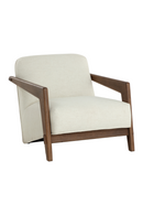 Brown Oak Framed Lounge Chair | Splendido Bosco | Oroa.com