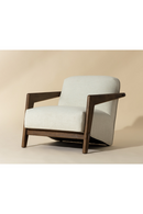 Brown Oak Framed Lounge Chair | Splendido Bosco | Oroa.com