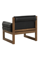 Tufted Black Leather Lounge Chair | Splendido Ferguson | Oroa.com