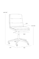 Padded Swivel Office Chair | Splendido Stinson | Oroa.com