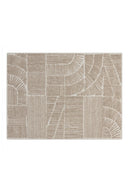 Taupe Wool-Viscose Area Rug | Splendido Corinthia | Oroa.com