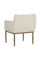 Contract furniture - Bronze Legged Dining Armchair - www.oroatrade.com