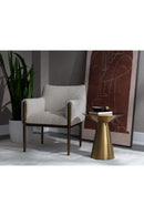 Contract furniture - Bronze Legged Dining Armchair - www.oroatrade.com