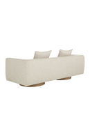 Round Oak Base Sofa | Splendido Mattis | Oroa.com