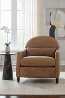 Brown Italian Leather Lounge Chair | Splendido Cynthia | Oroa.com