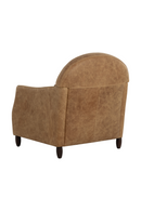 Brown Italian Leather Lounge Chair | Splendido Cynthia | Oroa.com