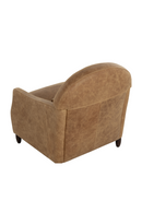 Brown Italian Leather Lounge Chair | Splendido Cynthia | Oroa.com
