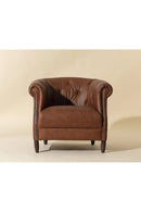 Leather Chesterfield Lounge Chair | Splendido Marjorie | Oroa.com
