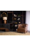 Leather Chesterfield Lounge Chair | Splendido Marjorie | Oroa.com
