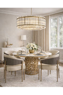 Cream Leather Dining Armchair | Splendido Tova | Oroa.com