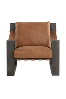 Leather Strapped Lounge Chair | Splendido Berke | Oroa.com