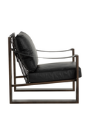 Leather Strapped Lounge Chair | Splendido Berke | Oroa.com