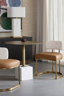 Two-Toned Cantilevered Dining Chair | Splendido Larissa | Oroa.com