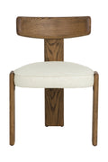 Contract furniture - Oak Framed 3-Legged Dining Chairs (2) - www.oroatrade.com
