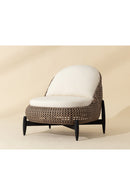 Padded Wicker Outdoor Lounge Chair | Splendido Carilo
