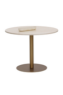 White Marble Round Bistro Table | Splendido Iska | Oroa.co