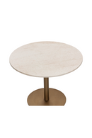 White Marble Round Bistro Table | Splendido Iska | Oroa.co