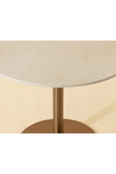 White Marble Round Bistro Table | Splendido Iska | Oroa.co