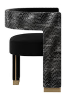 Curved 3-Legged Dining Chair | Splendido Adamina | Oroa.com