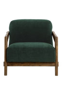 Brown Oak Framed Lounge Chair | Splendido Bosco | Oroa.com