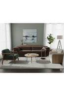 Brown Oak Framed Lounge Chair | Splendido Bosco | Oroa.com