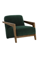 Brown Oak Framed Lounge Chair | Splendido Bosco | Oroa.com