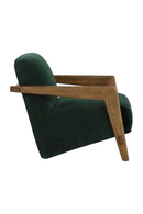 Brown Oak Framed Lounge Chair | Splendido Bosco | Oroa.com