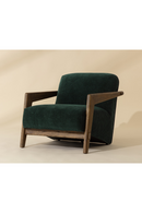 Brown Oak Framed Lounge Chair | Splendido Bosco | Oroa.com